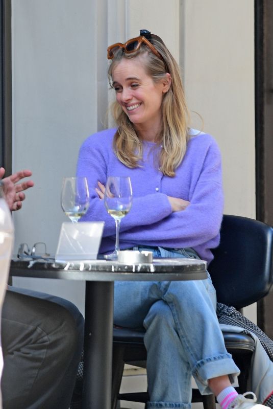 CRESSIDA BONAS at Mayfair Hotel in London 04/23/2021