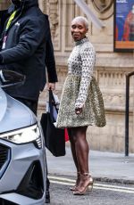 CYNTHIA ERIVO Arrives at 2021 British Academy Film Awards 04/11/2021
