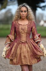 DANI IMBERT on the Set of The Only Way is Essex 04/18/2021