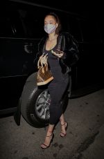 DANIELLE BREGOLI Out for Dinner in Los Angeles 04/07/2021