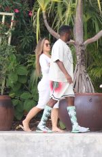 DAPHNE JOY Out in Miami Beach 04/05/2021