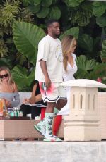 DAPHNE JOY Out in Miami Beach 04/05/2021