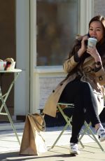DARA HUNAG Out in West London 04/26/2021