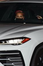 DEMI LOVATO and NOAH CYRIS Night Out in Malibu 02/23/2021