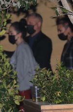 DEMI LOVATO and NOAH CYRIS Night Out in Malibu 02/23/2021
