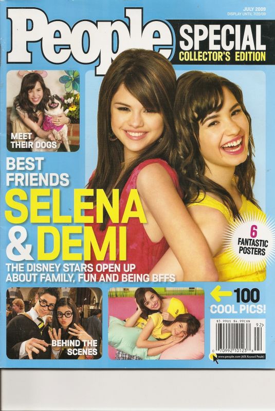 DEMI LOVATO and SELENA GOMEZ in People Magazine, Special Issue July 2009