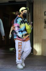 DEMI LOVATO Out and About in Beverly Hills 03/31/2021