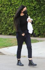 DEMI MOORE Leaves Pilates Class in Los Angeles 04/14/2021