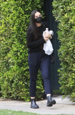 DEMI MOORE Leaves Pilates Class in Los Angeles 04/14/2021