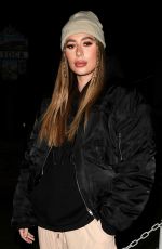 DEMI SIMS on the Set of The Only Way is Essex 04/01/2021