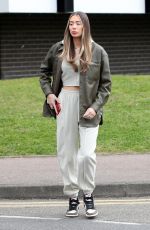 DEMI SIMS on TOWIE Set in Essex 04/18/2021