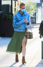 DIANE KRUGER at Katsu-Ya in West Hollywood 04/27/2021