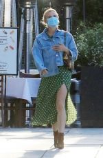 DIANE KRUGER at Katsu-Ya in West Hollywood 04/27/2021