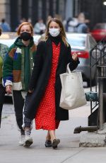 DIANNA AGRON Out Shopping in New York 04/19/2021