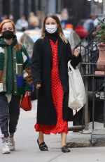 DIANNA AGRON Out Shopping in New York 04/19/2021