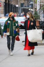 DIANNA AGRON Out Shopping in New York 04/19/2021