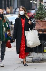 DIANNA AGRON Out Shopping in New York 04/19/2021