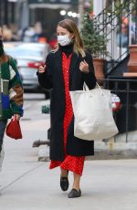 DIANNA AGRON Out Shopping in New York 04/19/2021