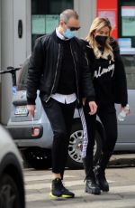 DILETTA LEOTTA and Daniele Battaglia Out in Milan 04/09/2021