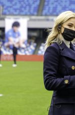 DILETTA LEOTTA at Match Between Napoli and Fiorentina in Naples 01/16/2021