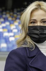 DILETTA LEOTTA at Match Between Napoli and Fiorentina in Naples 01/16/2021