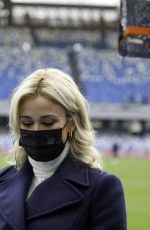 DILETTA LEOTTA at Match Between Napoli and Fiorentina in Naples 01/16/2021