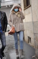 DILETTA LEOTTA Out and About in Milan 04/15/2021