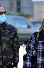 DILETTE LEOTTA and Daniele Battaglia Leaves Radio 105 in Milan 04/14/2021