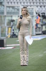 DILETTE LEOTTA at Turin vs Juventus Game at Grande Torino Olympic Stadium 04/03/2021