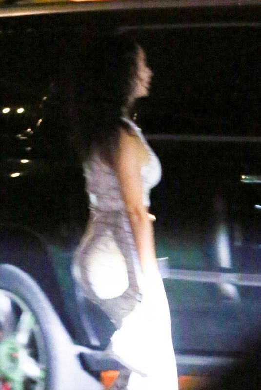 DRAYA MCHELE at Delilah in West Hollywood 04/16/2021