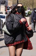 DUA LIPA Leavs BBC Radio One Live Lounge Performance 04/19/2021