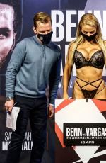 EBANIE BRIDGES Before Fight for WBA Bantamweight Title 04/09/2021