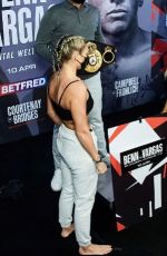 EBANIE BRIDGES Before Fight for WBA Bantamweight Title 04/09/2021