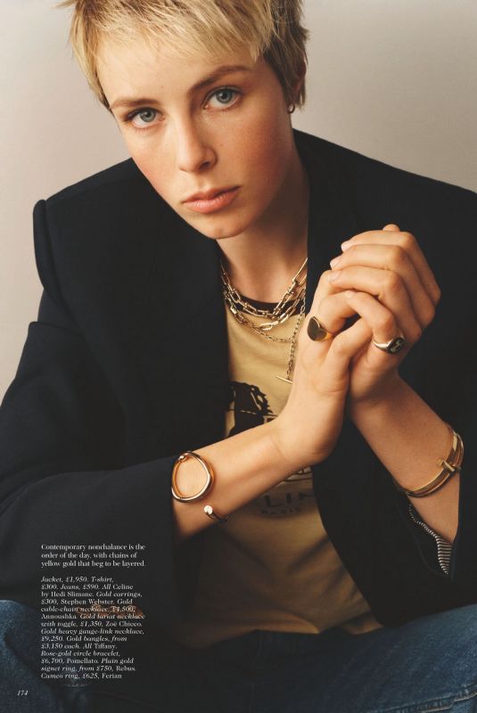 EDIE CAMBELL in Vogue Magazine,  UK May 2021