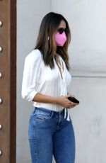 EIZA GONZALEZ in Tight Denim Out in West Hollywood 04/03/2021