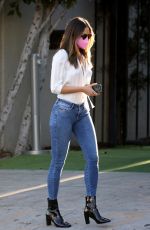 EIZA GONZALEZ in Tight Denim Out in West Hollywood 04/03/2021