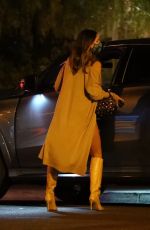 EIZA GONZALEZ Out for Dinner in West Hollywood 03/31/2021