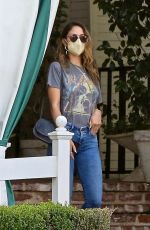 EIZA GONZALEZ Out for Lunch in West Hollywood 04/10/2021