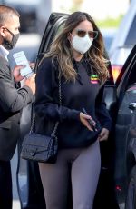EIZA GONZALEZ Out Getting Lunch in West Hollywood 04/27/2021