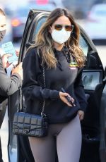 EIZA GONZALEZ Out Getting Lunch in West Hollywood 04/27/2021