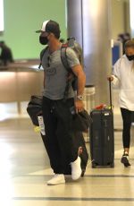 ELENA BELLE THEANNE at LAX Airport in Los Angeles 04/26/2021