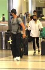 ELENA BELLE THEANNE at LAX Airport in Los Angeles 04/26/2021