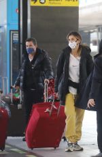 ELISABETTA CANALIS Arrives in Rome 03/28/2021