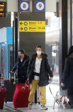 ELISABETTA CANALIS Arrives in Rome 03/28/2021