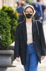 ELLA EMHOFF Out and About in New York 04/25/2021