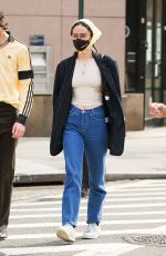 ELLA EMHOFF Out and About in New York 04/25/2021