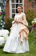 ELLA RAE WISE on the Set of The Only Way is Essex 04/18/2021