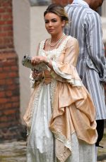 ELLA RAE WISE on the Set of The Only Way is Essex 04/18/2021