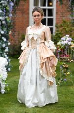 ELLA RAE WISE on the Set of The Only Way is Essex 04/18/2021