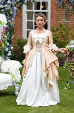 ELLA RAE WISE on the Set of The Only Way is Essex 04/18/2021